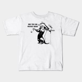 only you can prevent drugs Kids T-Shirt